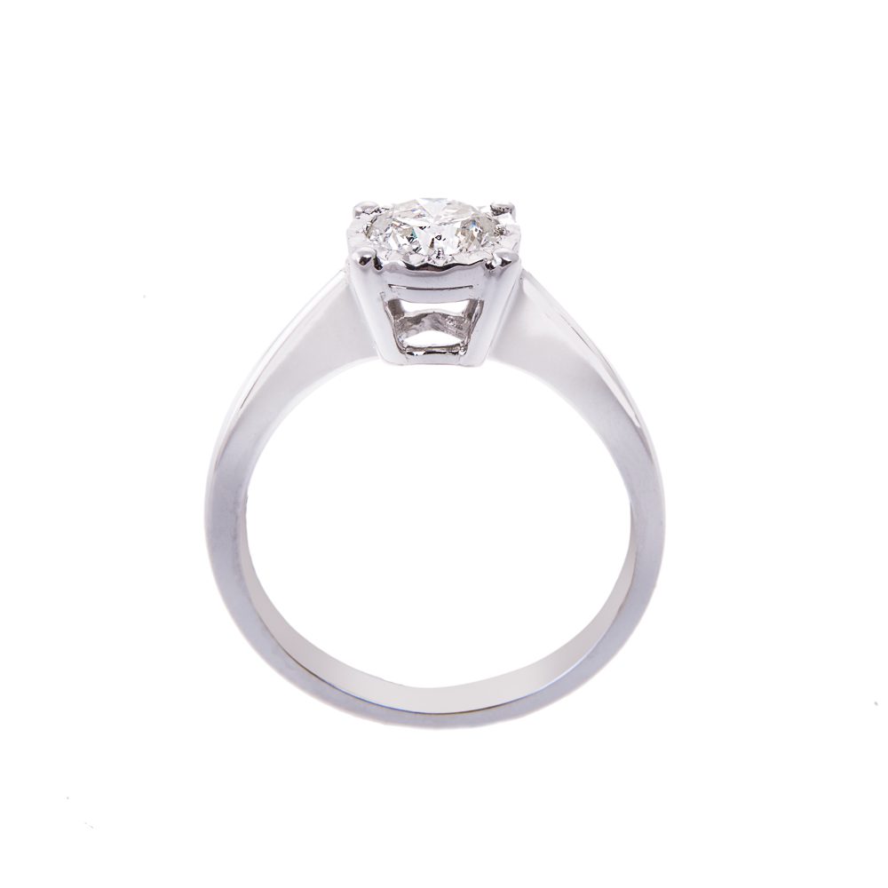 18ct Diamond Solitaire Ring