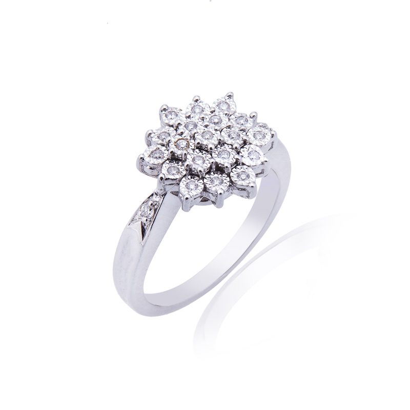 14ct Diamond Ring