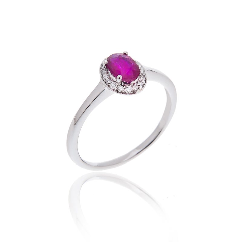 Ruby Diamond Ring