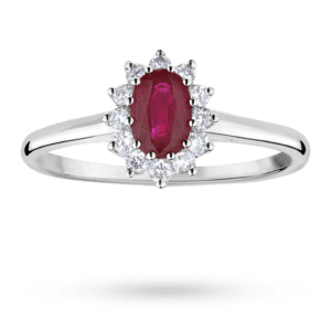 Ruby Diamond Ring