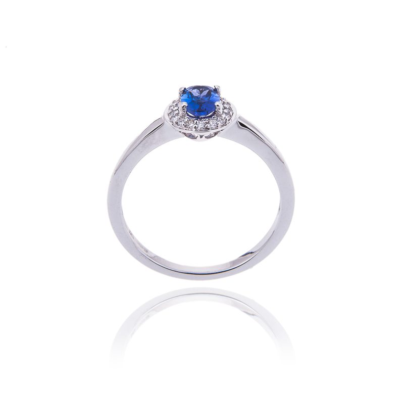 Tanzanite Diamond Ring - Image 2