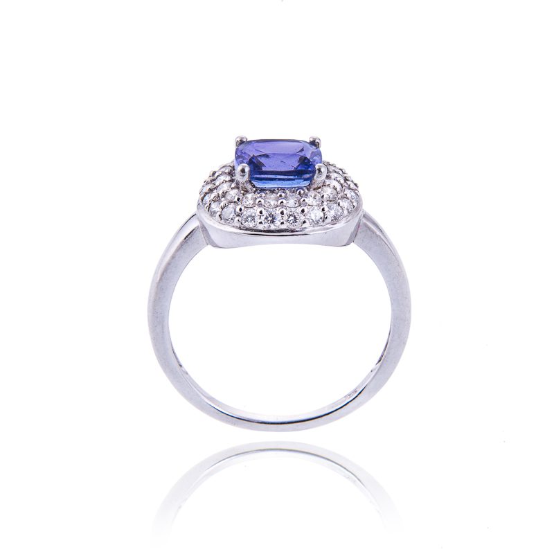 Tanzanite Diamond Ring - Image 2