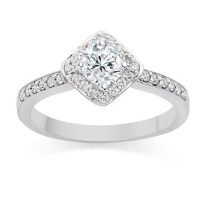 18ct Diamond Solitaire Ring