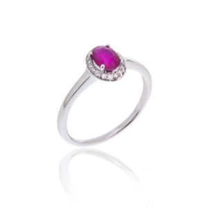 Ruby Diamond Ring