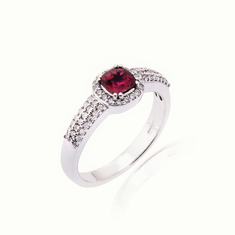 Ruby Diamond Ring