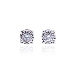 18ct Diamond Stud Earrings