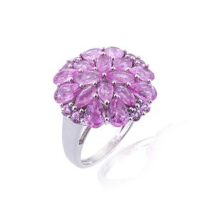 14ct Gold Pink Sapphire Ring