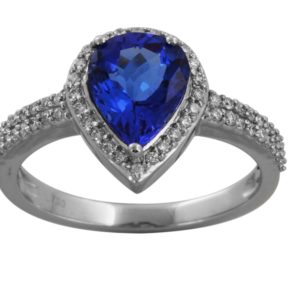 Tanzanite Diamond Ring