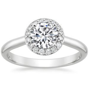18ct White Gold Engagement Ring 0.70ct